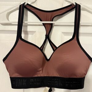 PINK Victorias Secret Women’s Mauve Sports Bra. Size Small